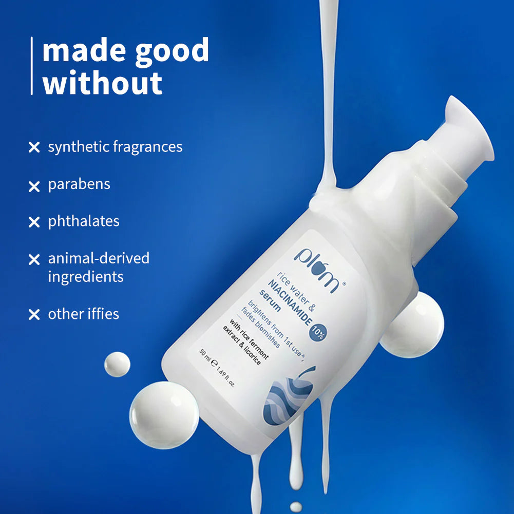 10% Niacinamide & Rice Water Brightening Face Serum