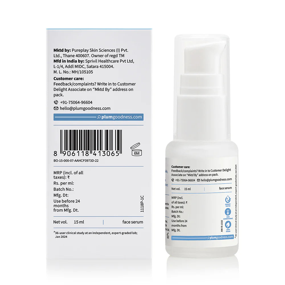 10% Niacinamide & Rice Water Brightening Face Serum