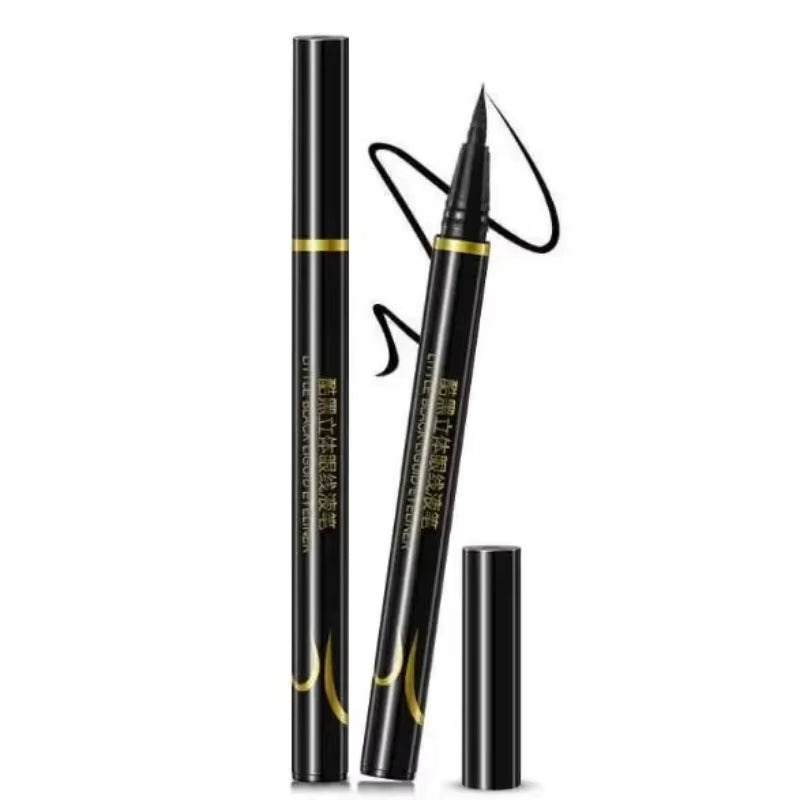 1 Pcs Black Brown Long Lasting Eye Liner Pencil Waterproof Eyeliner Smudge-Proof Cosmetic Beauty Makeup Smooth Liquid Eye Liner