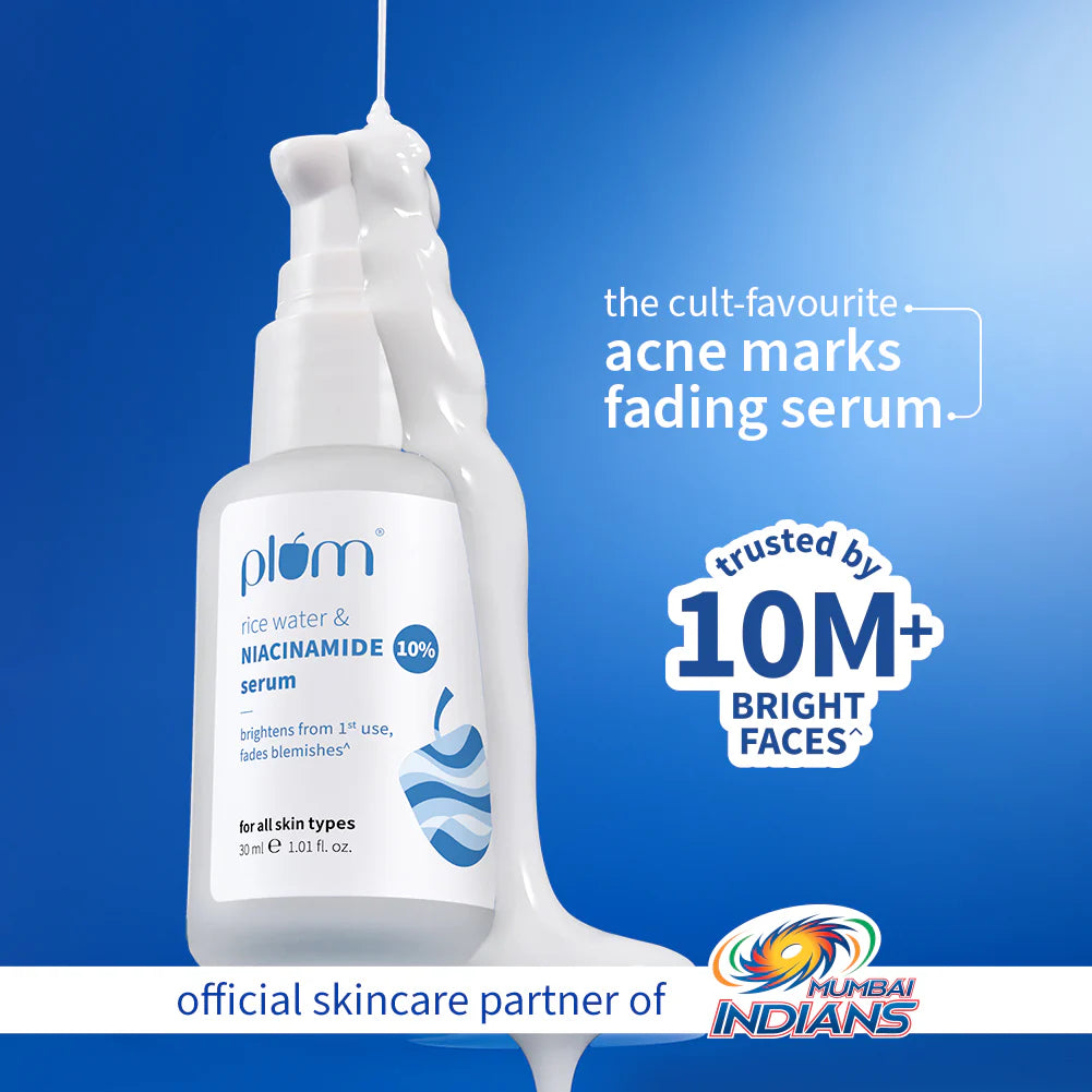 10% Niacinamide & Rice Water Brightening Face Serum