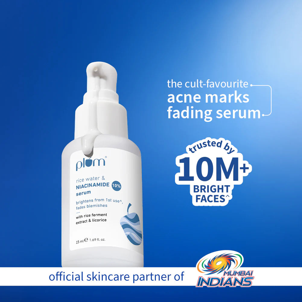 10% Niacinamide & Rice Water Brightening Face Serum
