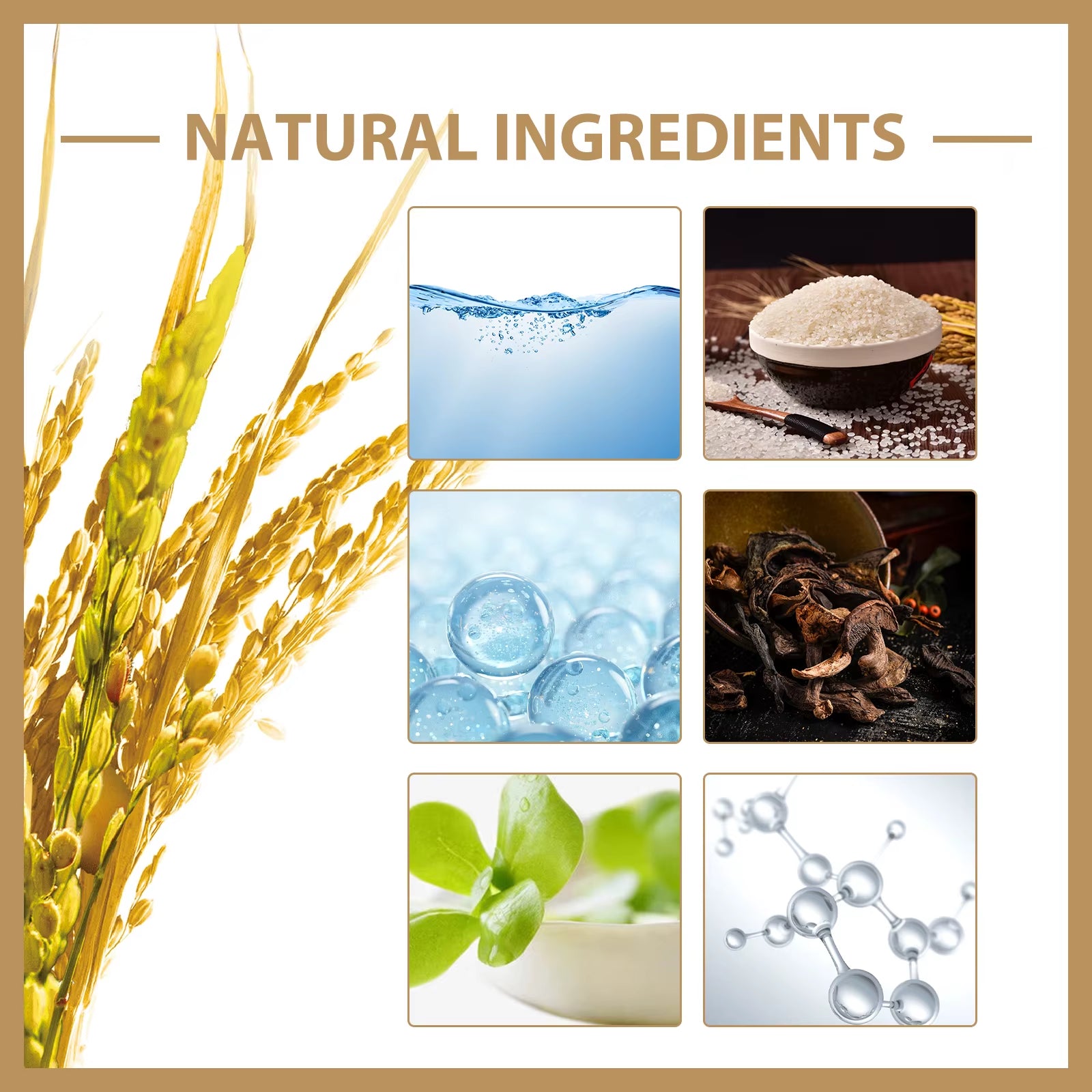 150Ml Rice Toner Moisturizing Firming Skin Soothing Repairing Skin Barrier Nicotinamide Brightening Rice Facial Toner Skin Care